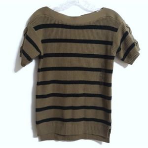 New Lauren Ralph Lauren cotton sweater olive XS